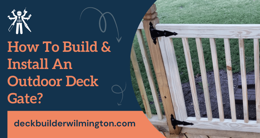 Deck Gate Installation